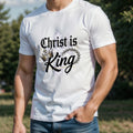 Christ is King T-Shirt | Christian Crown Faith Design