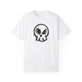 Skull Drawing Urban Graffiti Art Style :: Unisex Garment-Dyed T-shirt