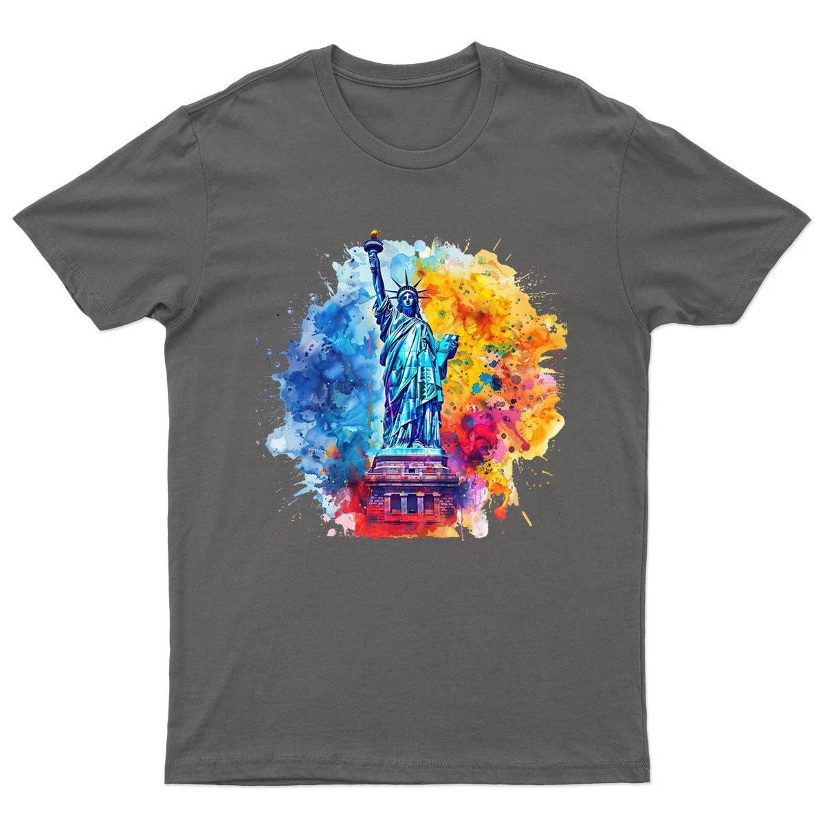 Statue Of Liberty USA Landmarks Mens Womens Graphic Unisex T-Shirt