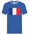 France Grunge Flag Style - Men Ringtone - French Country Love Flags