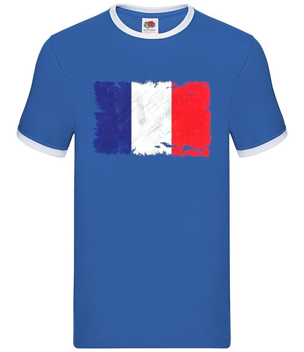 France Grunge Flag Style - Men Ringtone - French Country Love Flags