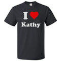 I Love Kathy T shirt I Heart Kathy Tee