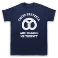 SEINFELD THESE PRETZELS ARE MAKING ME THIRSTY KRAMER MENS & WOMENS T-SHIRT