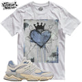 Shirt To Match New Balance 9060 Pearl Grey Linen Unisex Tee Heart Shirt
