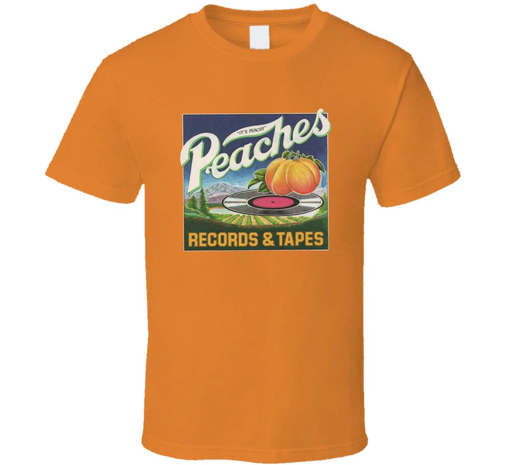 Peaches Records And Tapes T Shirt