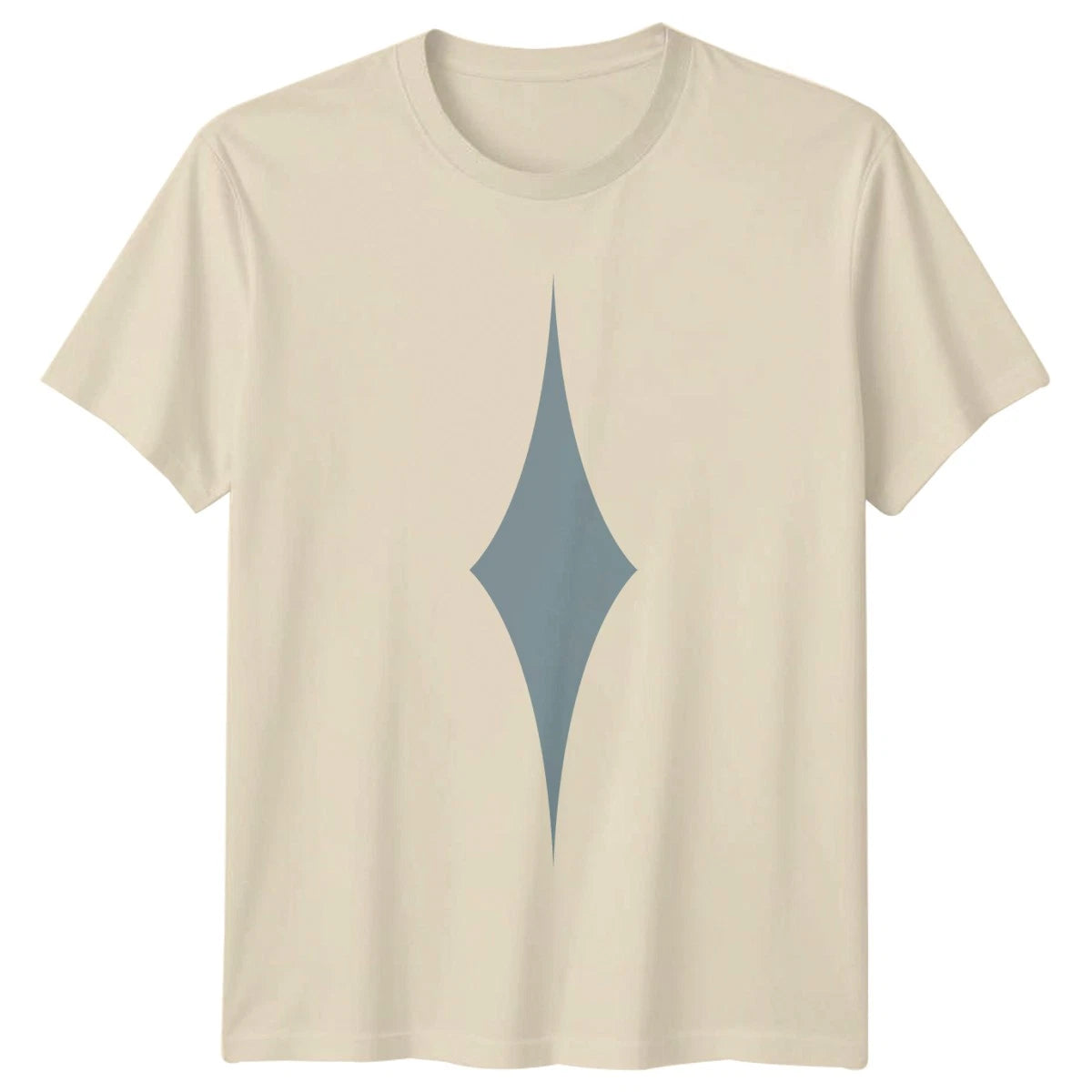 Minimalist Curved Diamond Geometric Abstract T-Shirt Abstract Shape