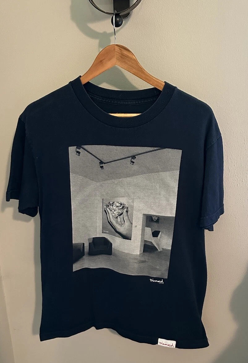 Y2K Diamond Supply Co Art Gallery Tee Vintage