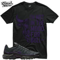 Shirt To Match Air Max Plus OG Iron Grey Wild Grape Unisex Tee Gym Shirt