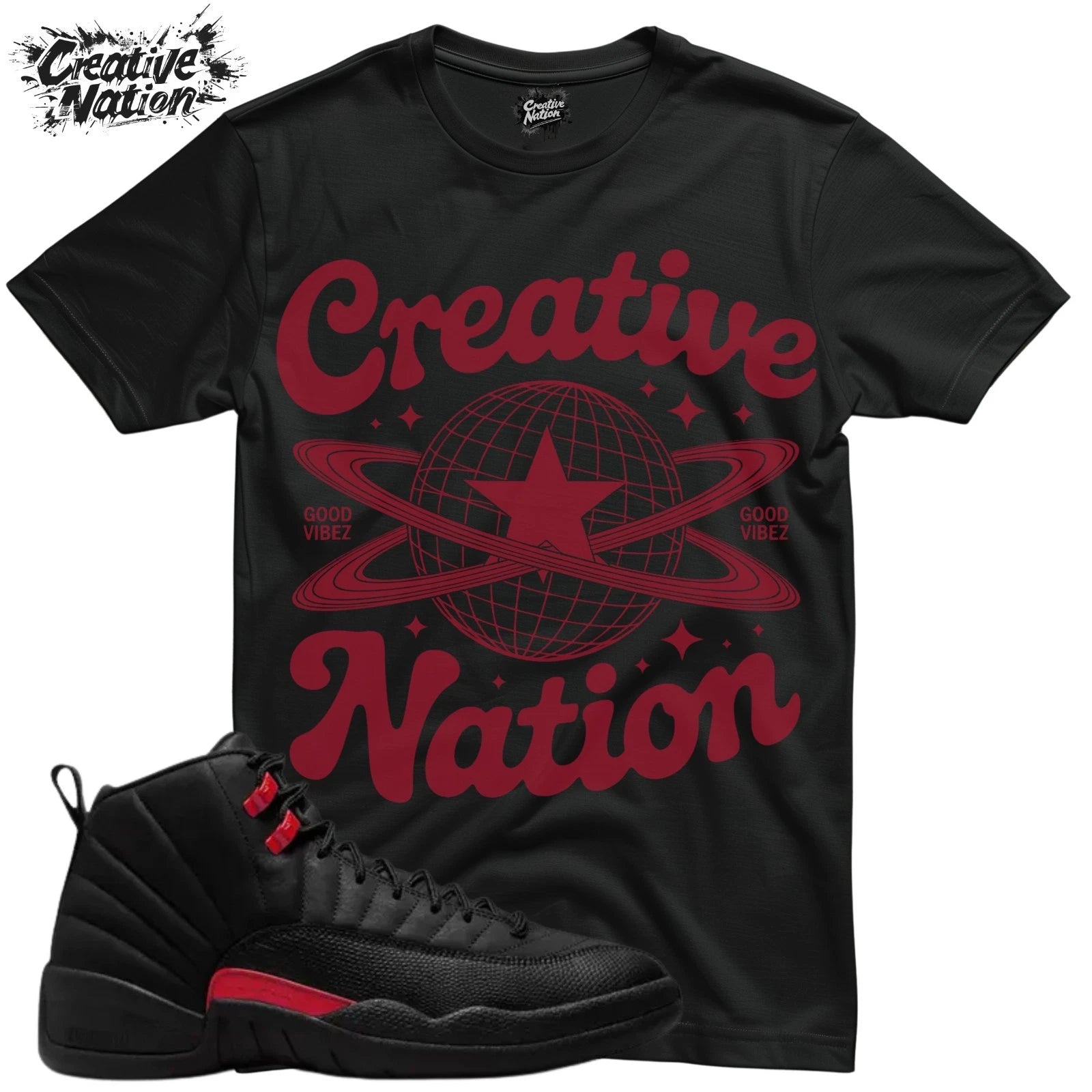 Shirt To Match 12 Unisex Tee Sneaker Shirt Good Vibez Shirt Sneaker Tee Outfit