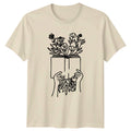 Reading Grows The Soul Womens T-Shirt Book Lover Literature Birthday Gift