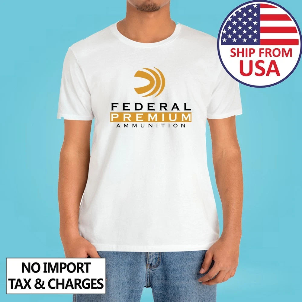 Federal Ammunition Guns Firearms  Men's White Size S-5XL