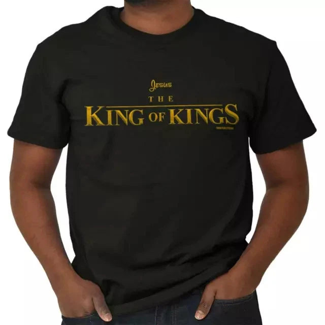Popular! Cool Christian Faith Jesus the King Cotton Tee S-3XL Australia
