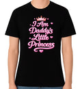 I Am Daddy’s Little Princess Cute Pink Quote Graphic T-Shirt