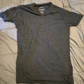 Dichotomy Grey V Neck  Athletic Shirt - Medium