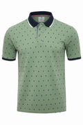 Soulstar Mens Fashion Designer All Over Design Polo Shirt