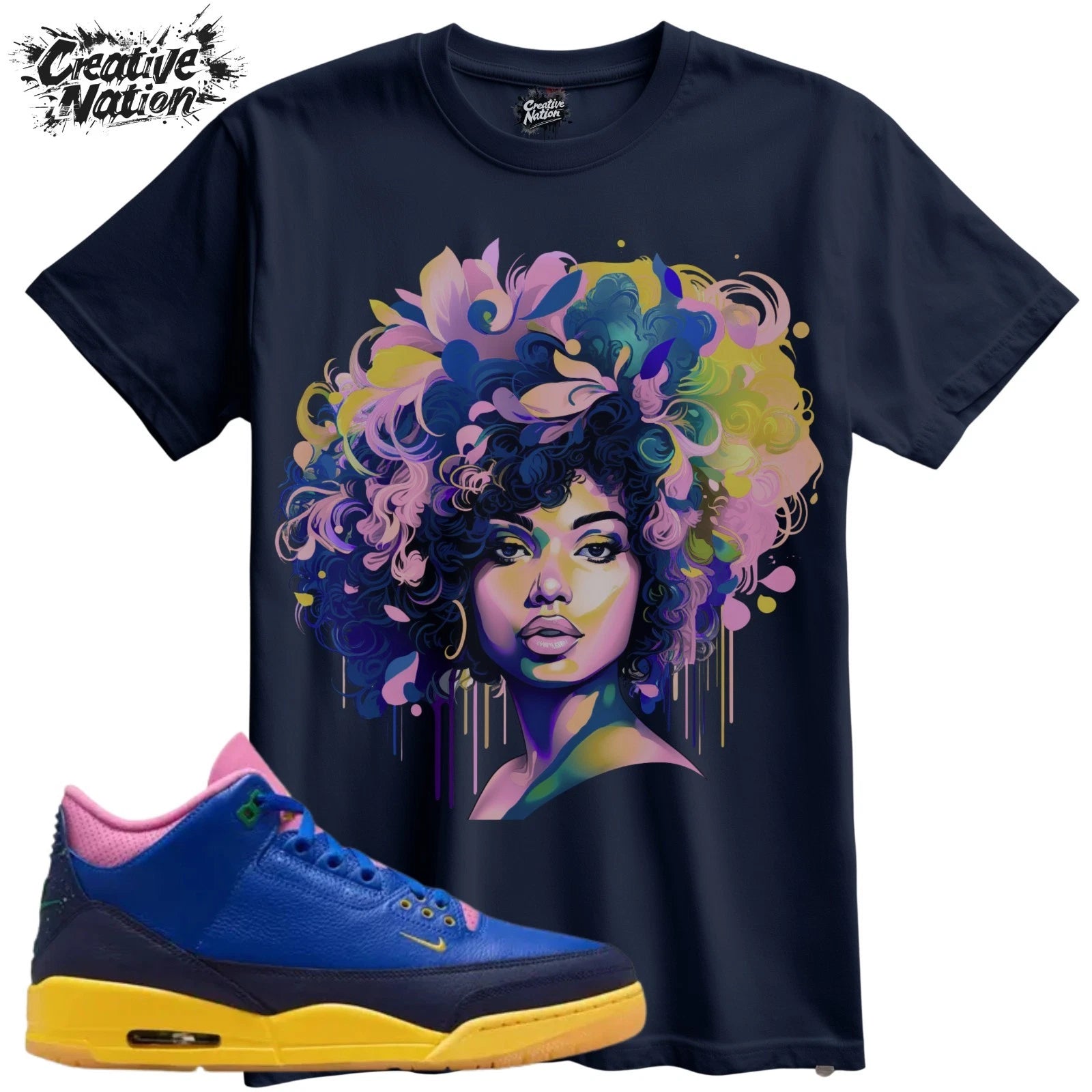 Shirt To Match 3 Brazil Unisex Tee Sneaker Shirt Afro Shirt Sneaker Tee Outfit