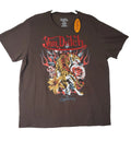 Von Dutch Graphic T Shirt Tiger Rose The Legendary Embroidered Letters (XL)