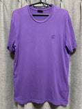Diesel Purple T-Shirt Stylish Used Size M Japan