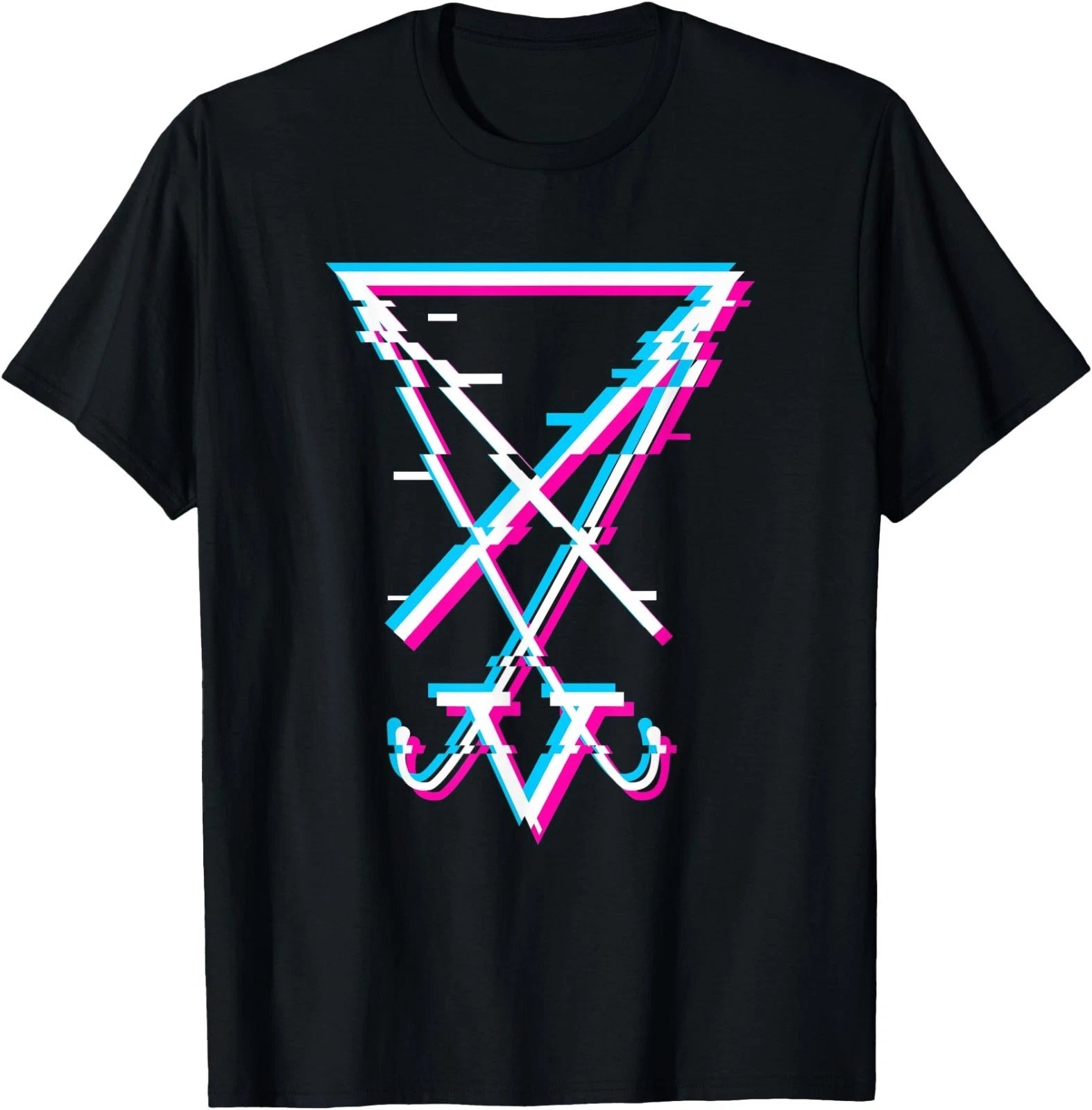 Lucifer Sign - Aesthetic Symbol of Devil Goth Vapor Wave T-Shirt