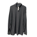 Old Navy XL Gray Mock Neck Long Sleeve Shirt Cotton Blend Minimalist Normcore