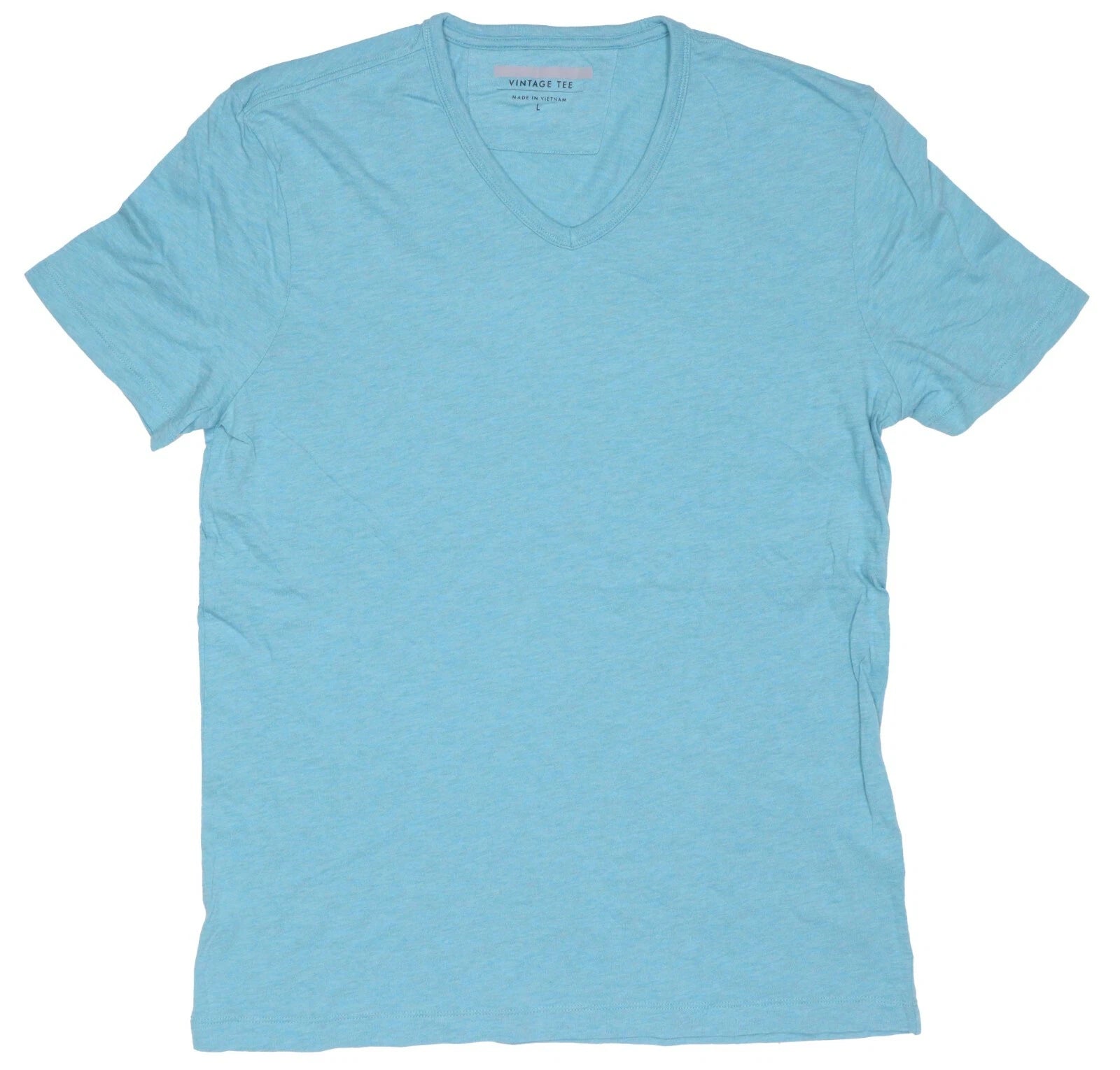 New Men's Banana Republic Beach Blue V-Neck Vintage Tee T-Shirt NWOT Size S