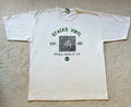 Vintage LRG Lifted Research Group Stacks Vinyl Tee XXL Cream Graphic Hip Hop Y2K
