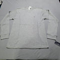 Tommy Hilfiger Thermal Shirt Mens XL Gray Waffle Knit Long Sleeve Logo NWT