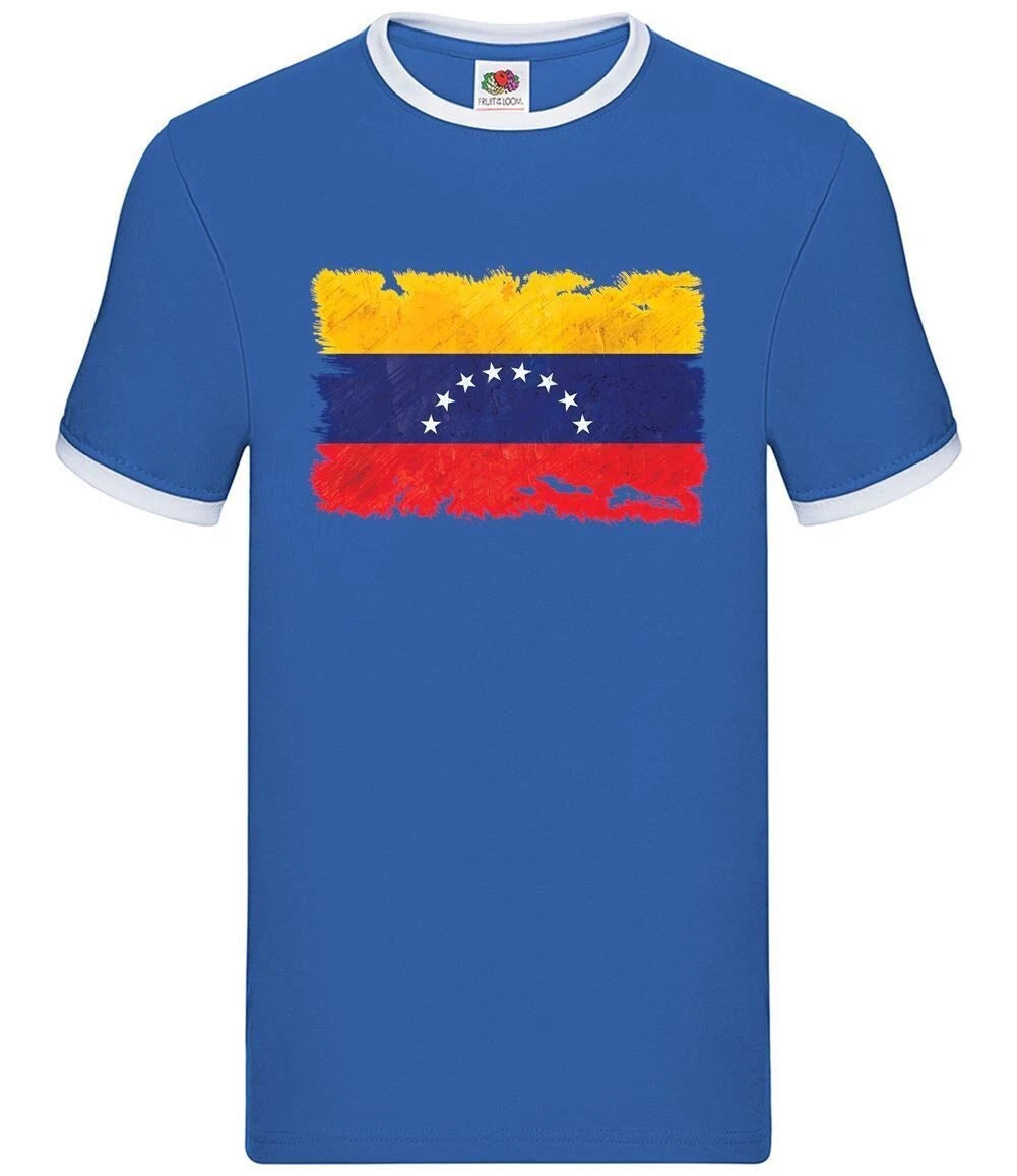 Venezuela Grunge Stile Bandiera - Uomo Suoneria - Venezuelano Love Live Paese