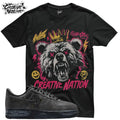 Shirt To Match Ash Anthracite Unisex Tee Bear Shirt