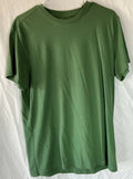 Men’s H&M Cool Max Regular Fit Green Tshirt Size Medium 100% Cotton