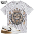 Shirt To Match 1 Torched Unisex Tee Sneaker Shirt Lion Shirt Sneaker Tee