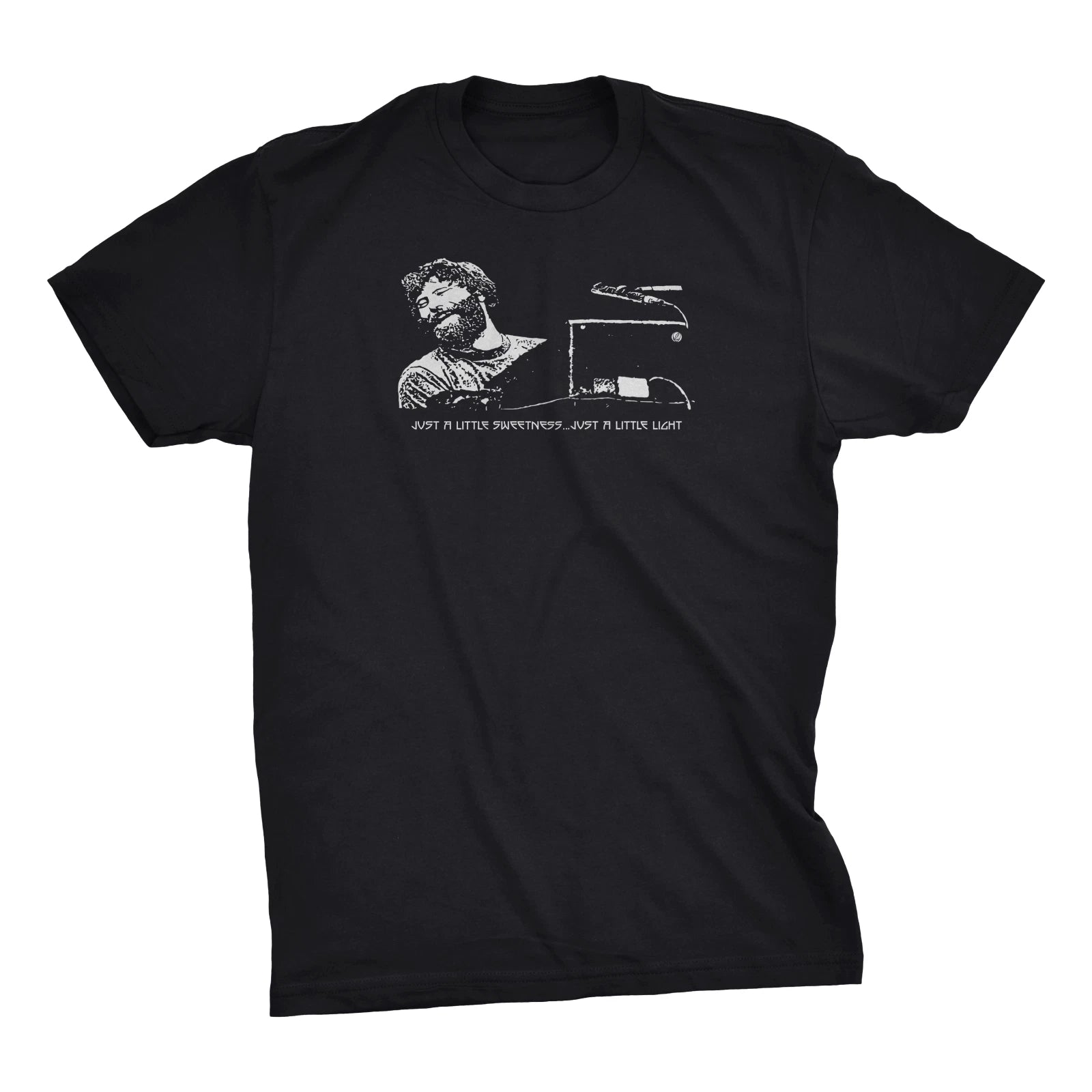 ZJ Designs Brent Mydland tribute Grateful Dead lotstyle T-Shirt Just a lil light