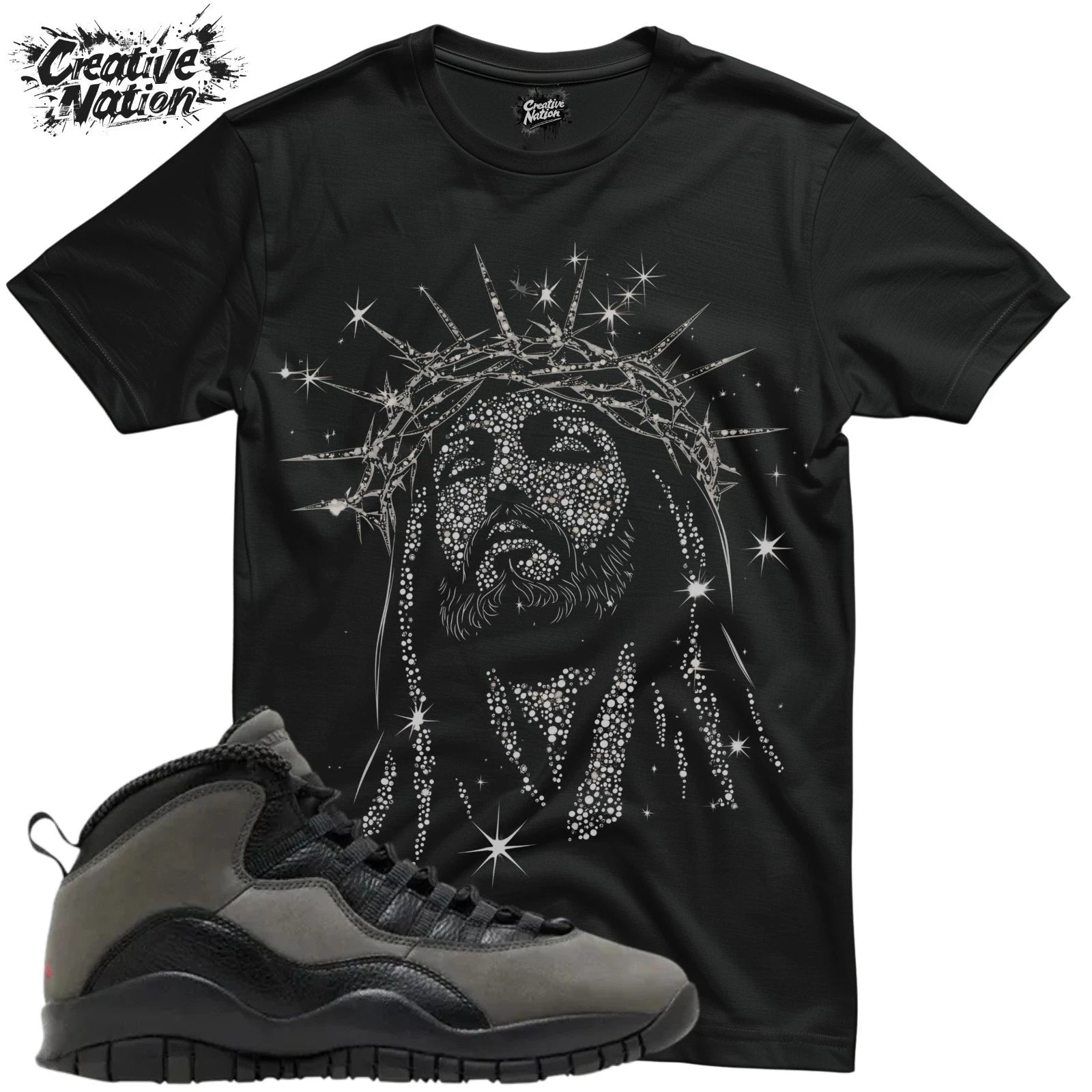 Shirt To Match 10 Shadow Unisex Tee Sneaker Shirt Jesus Shirt For Sneaker Tee