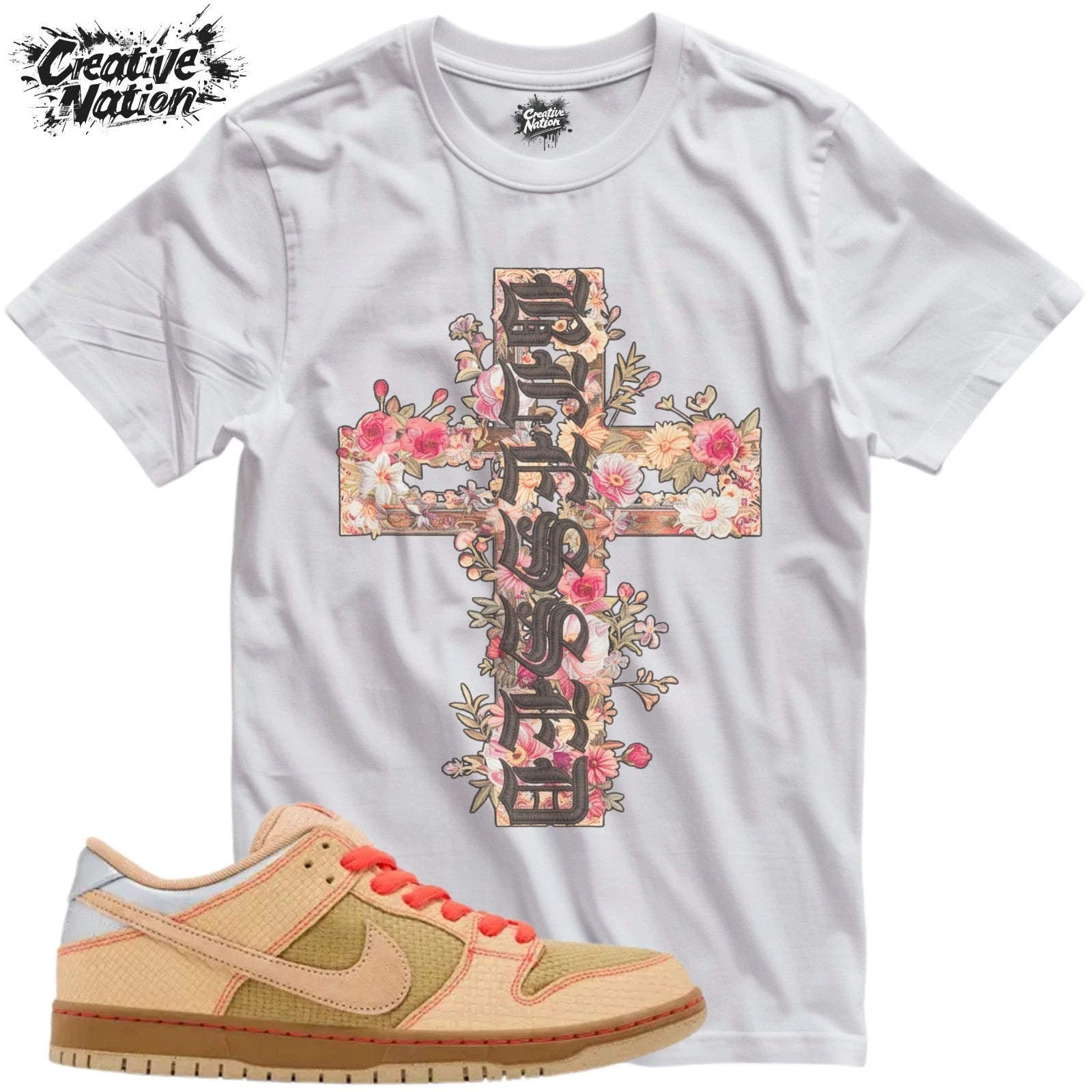 Shirt To Match Som Tum Unisex Tee Sneaker Shirt Blessed Shirt Sneaker Tee
