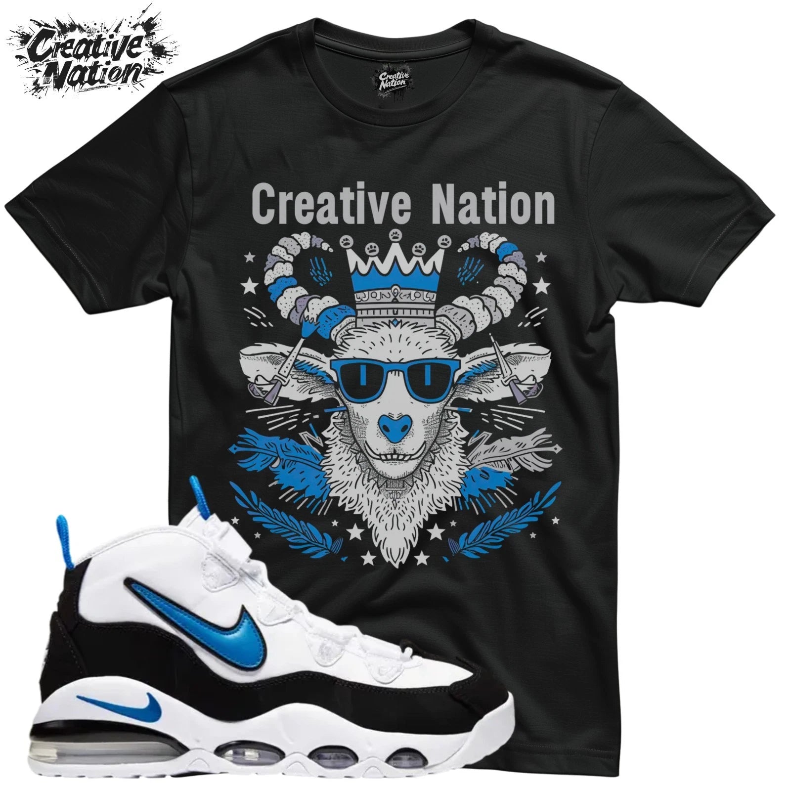 Shirt To Match  White Photo Blue Black Unisex Tee Cool Shirt