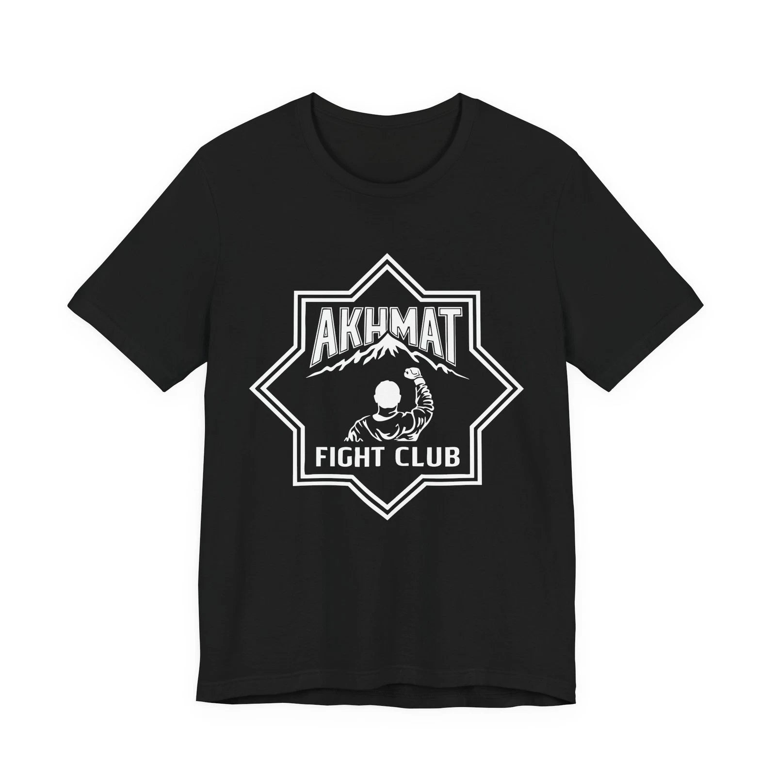 Akhmat Fight Club Tribute Unisex T-Shirt Black Navy S-5XL