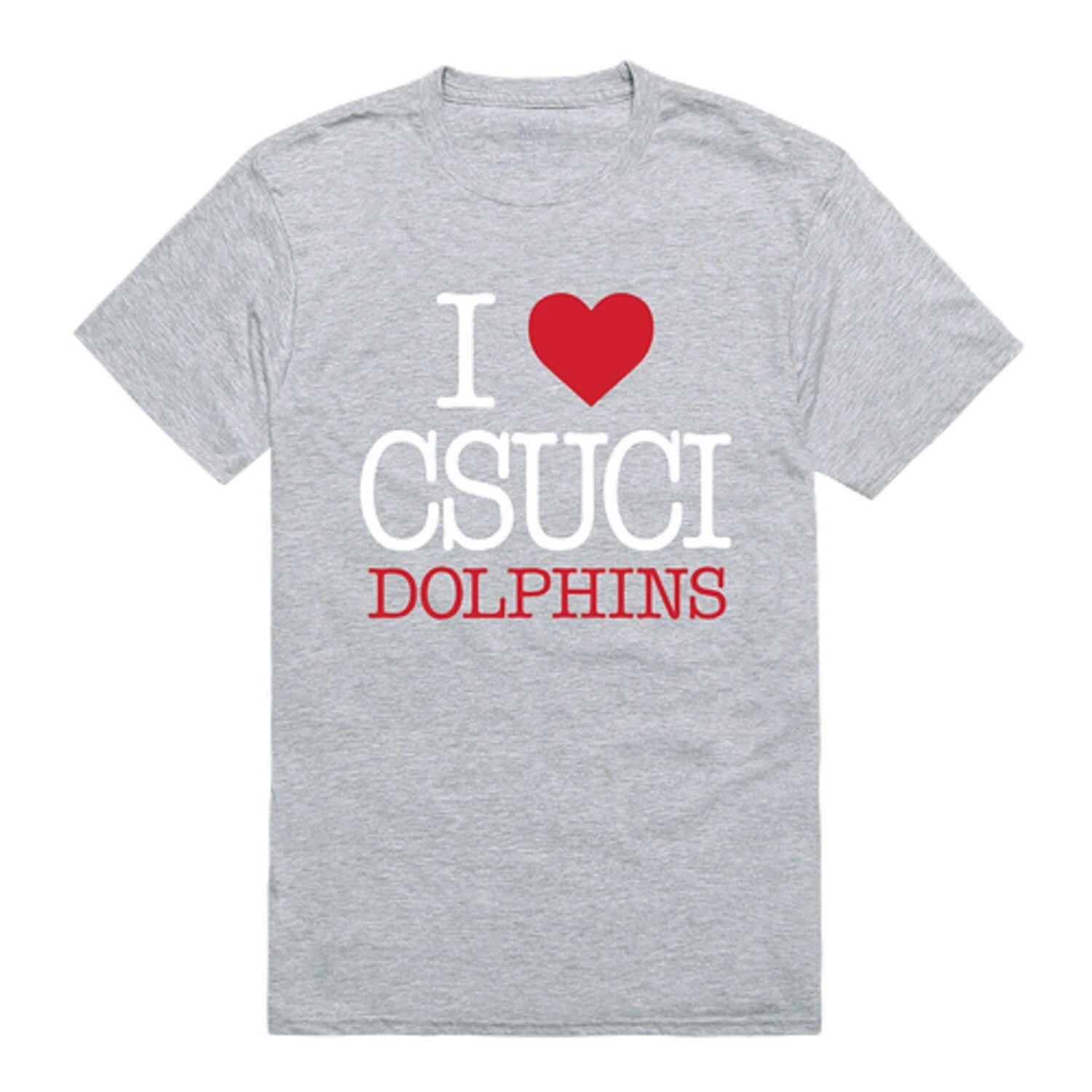 Cal State University Channel Islands Dolphin CSUCI NCAA Cotton I Love T Shirt