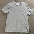 Hollister Relaxed Fit Medium Gray Cotton T Shirt Mens Basic Tee