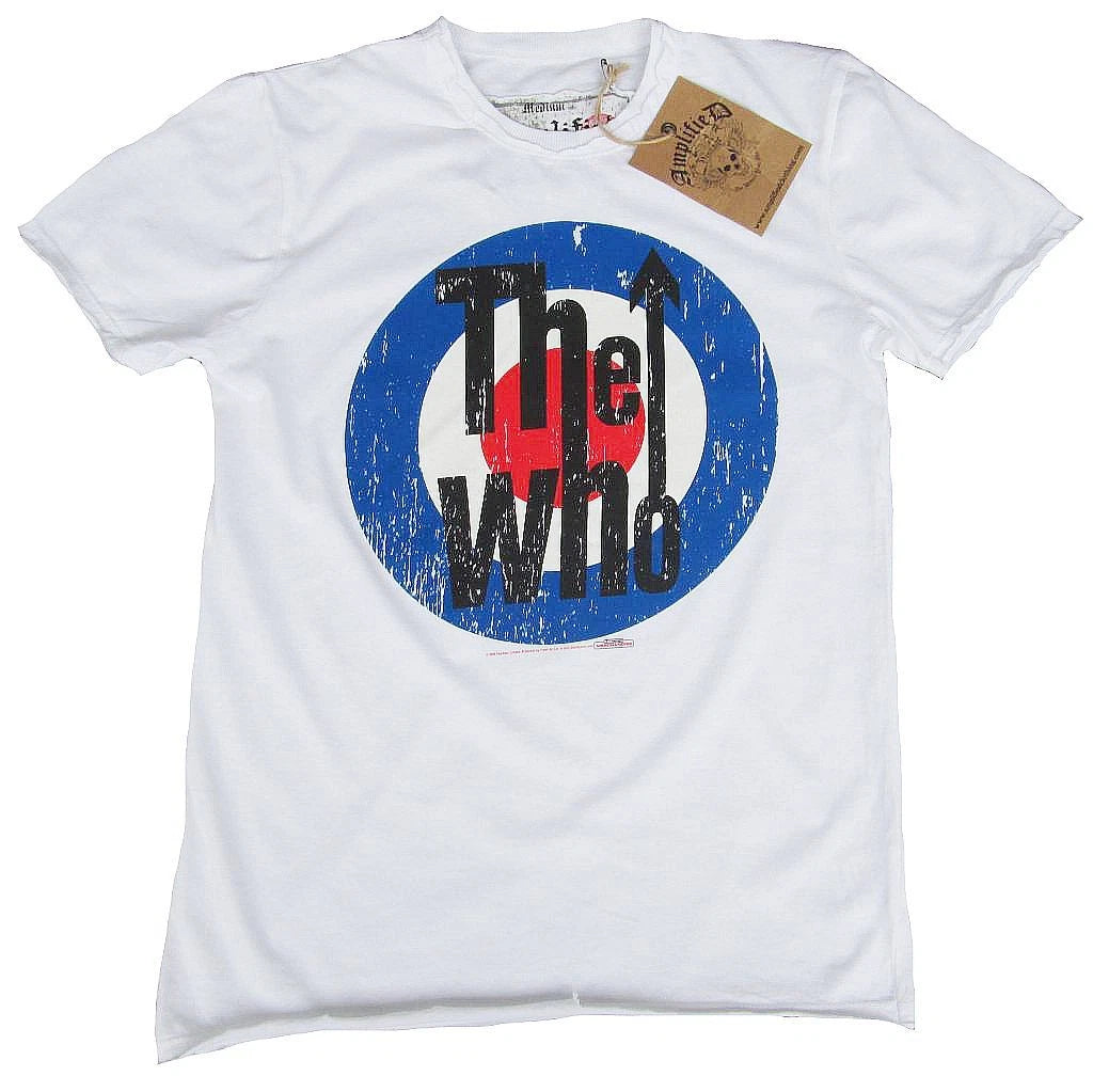 Cool Amplified Official the Who Cible Rock Star Vintage Vip T-SHIRT S 46