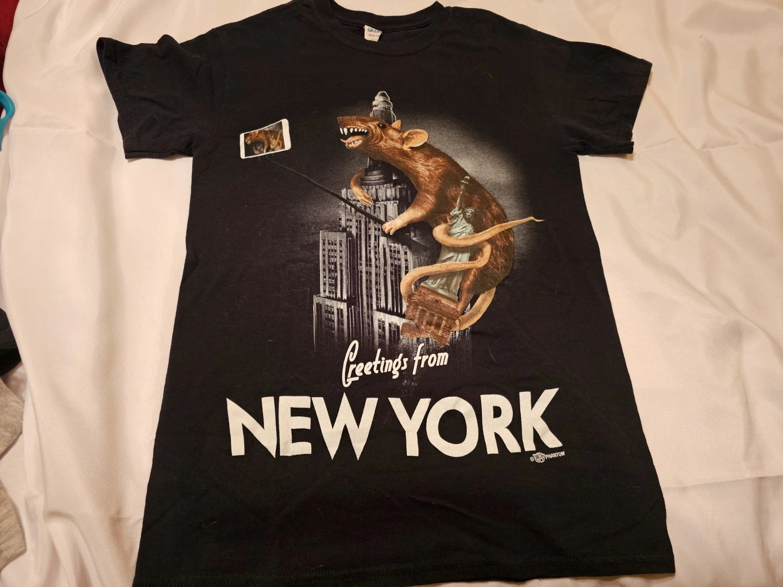 Anvil New York City NYC Funny Rat Shirt - Adult Size Small