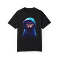 Cool Cat in Hoodie T-Shirt, Unisex Tee, Cat Lover Gift, Cute Animal Apparel,