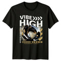 Vibe High Vibration Is Motion T-Shirt Y2K Aesthetic Gift For Him And Her