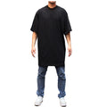 Big and Tall TEE Men Heavy Weight Plain S/S T-shirts Crew Neck Solid 2 pack