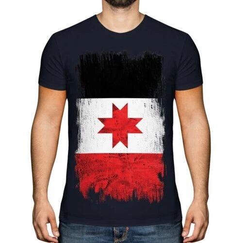 Oudmourtie grunge flag men's t-shirt jersey