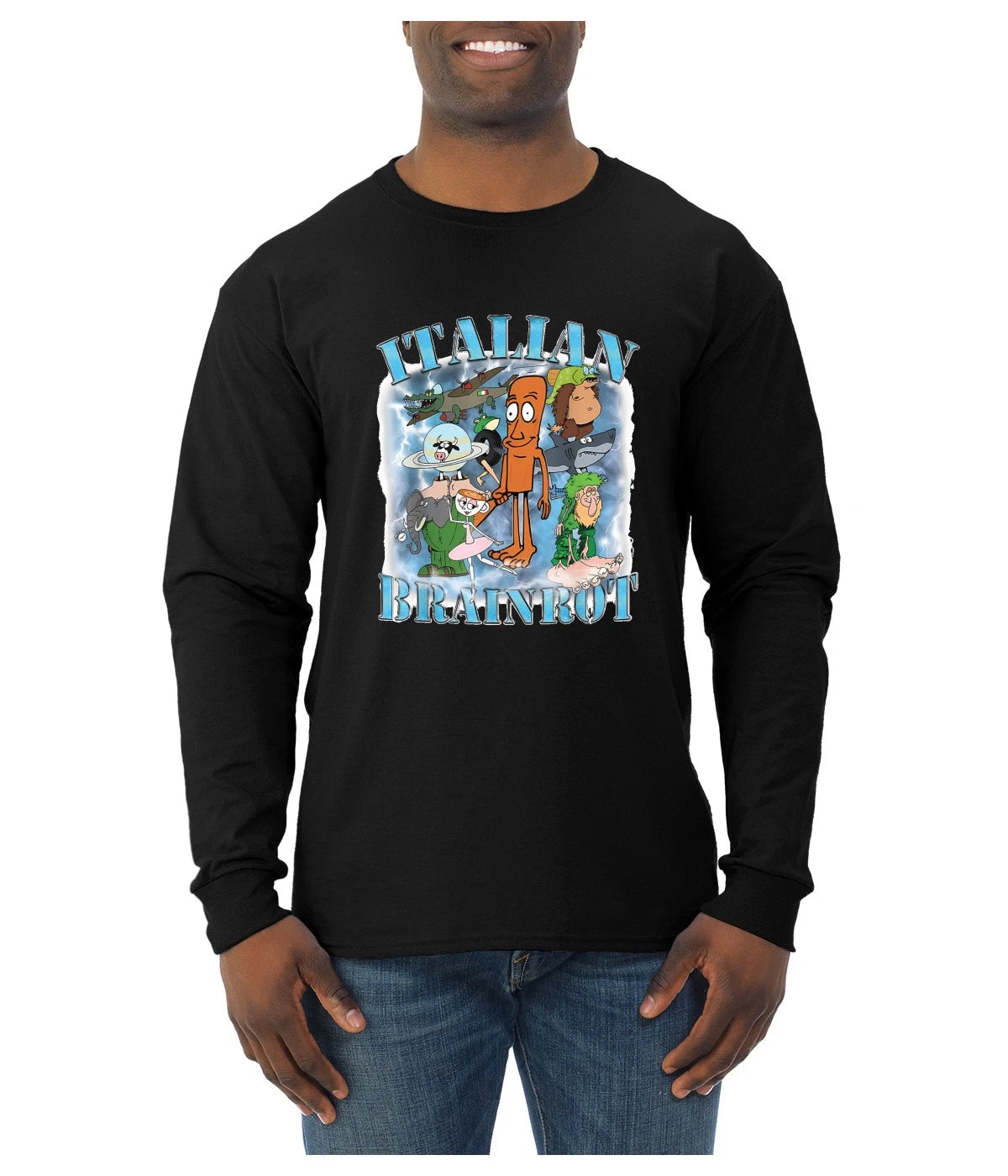 I Love Rich Boys Funny Trendy Relationship Mens Long Sleeve Shirt