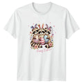Happy Easter T-Shirt Cute Raccoon Animals Holiday Easter Gift