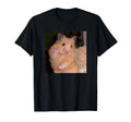 Hamster Meme Peace Sign Funny Pet Owner Trendy T-Shirt