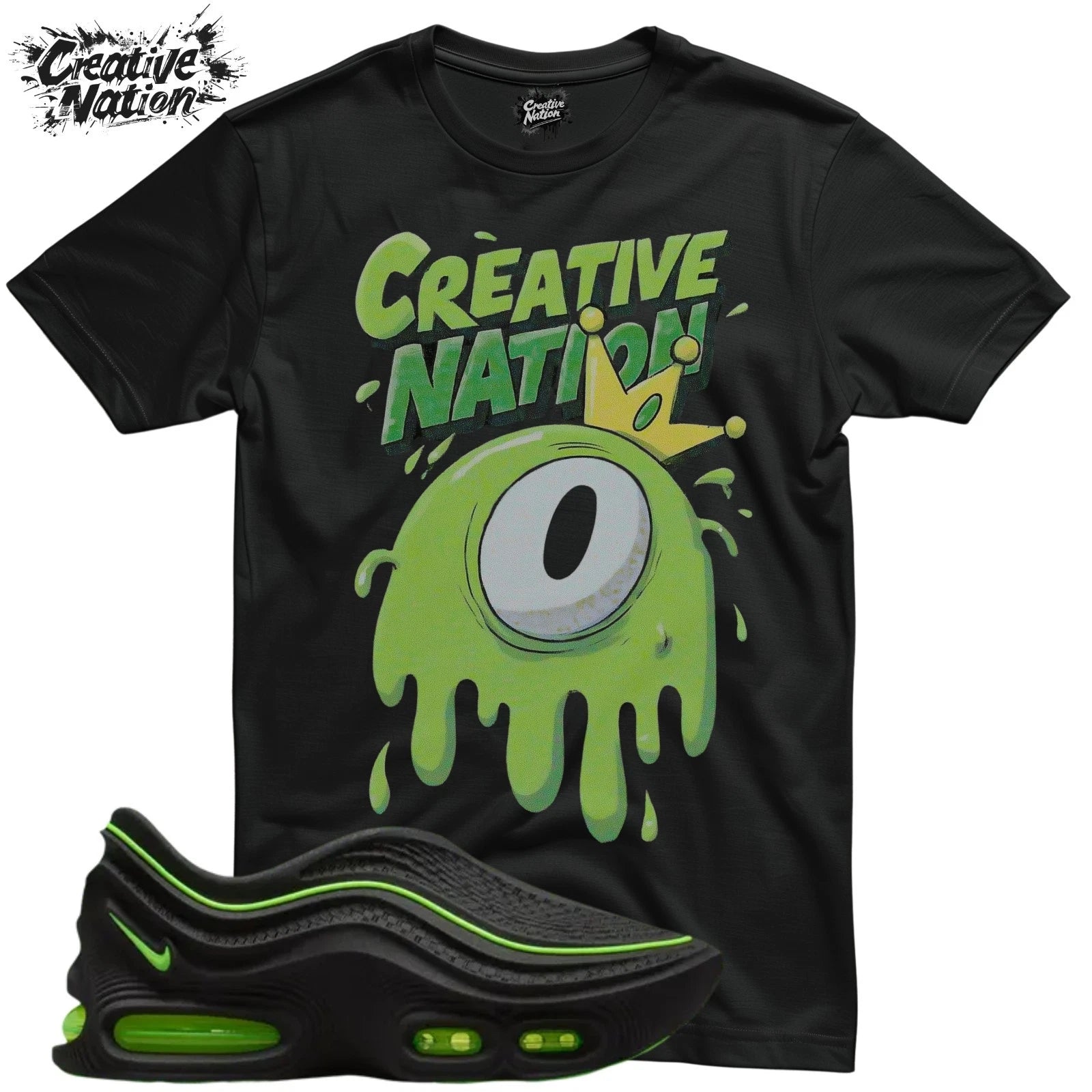 Shirt To Match Air Max 95000 Black Volt Unisex Tee Cool Shirt