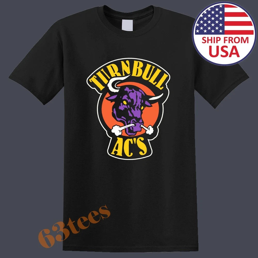 Turnbull AC'S The Warriors Movie Men's Black Size S to 5XL