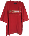 Men Big men 4x Tee shirt short sleeve urban with applique and prints NWT